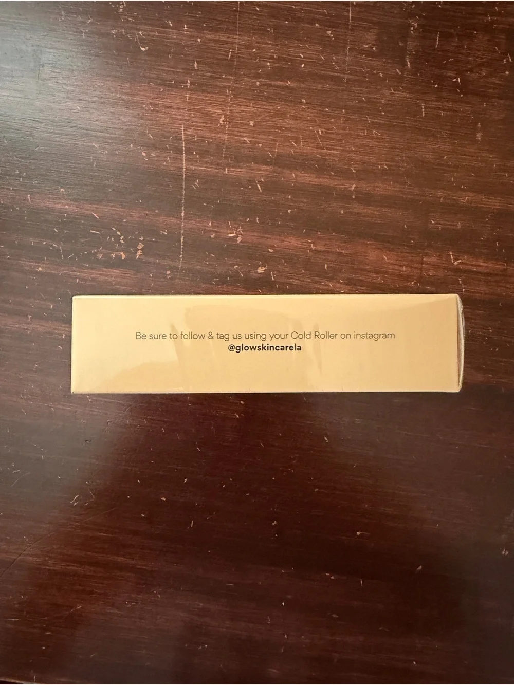 Glow skincare mini cold roller